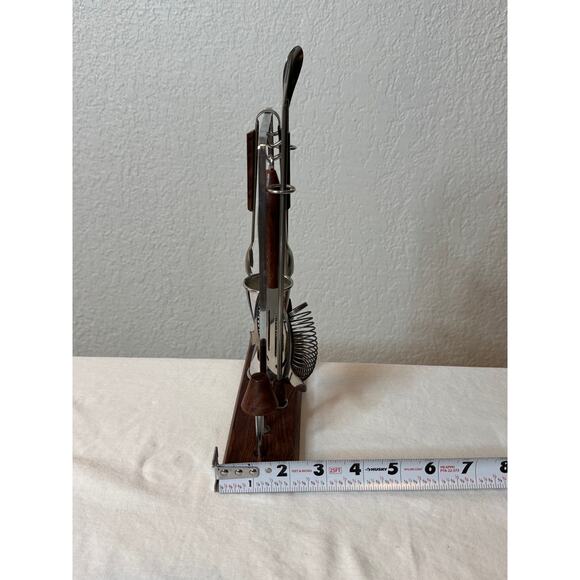 Vintage Mid Century Modern Bar Tool Set, Japan, - Picture 5 of 7